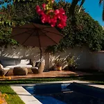 펜션 Bungalow Directly At The Beach